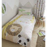 Catherine Lansfield safari roarsome kids bedding set toddler, imported from the UK