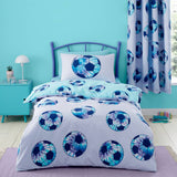 Catherine Lansfield football tie dye bedding set single, imported from the UK