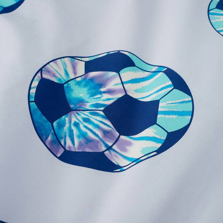 Catherine Lansfield football tie dye bedding set single, imported from the UK