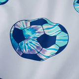 Catherine Lansfield football tie dye bedding set single, imported from the UK