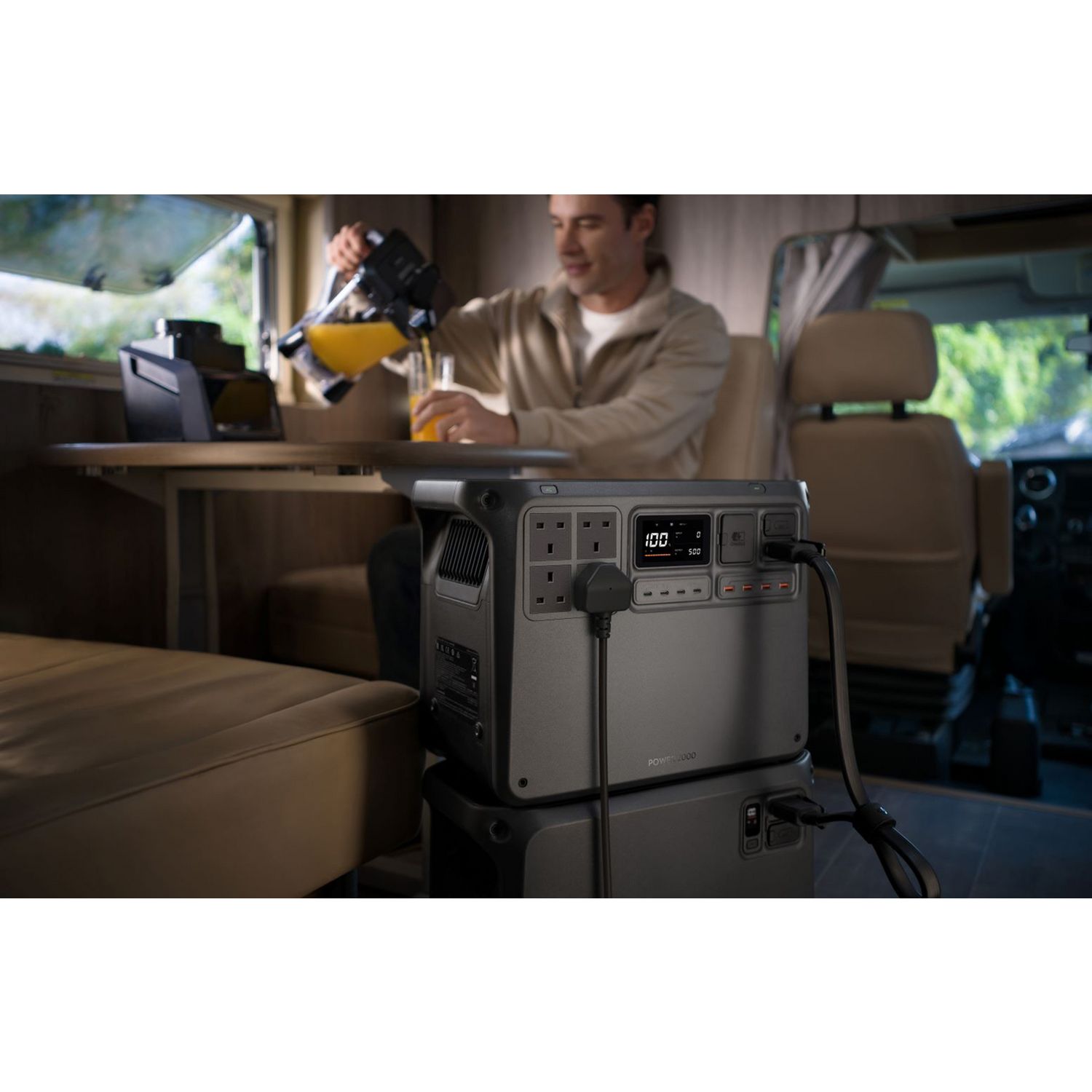 DJI Power 2000 portable power station 2048Wh, imported from the UK