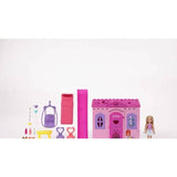 Barbie Chelsea Pop-Up Doll House with doll and accessories (British brand)