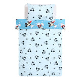 Disney kids bedding set sky blue toddler 120x150cm, UK version