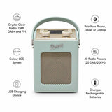 Roberts DAB+ radio Duck Egg Blue - British product