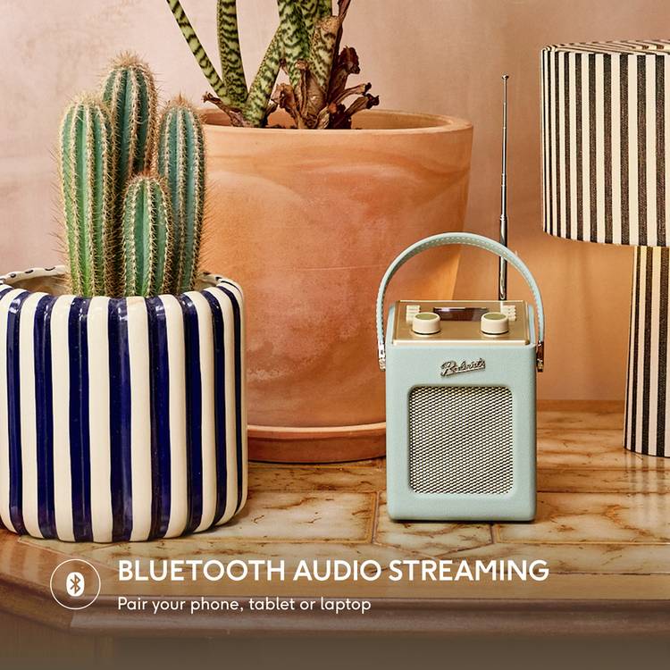 Roberts DAB+ radio Duck Egg Blue - British product