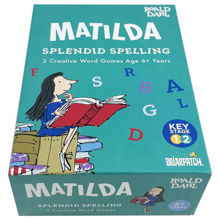 University Games Matilda spelling game (British brand)