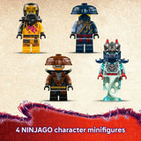 LEGO NINJAGO Rogue's Mech Dragon Rider building set 584 pieces, imported from the UK