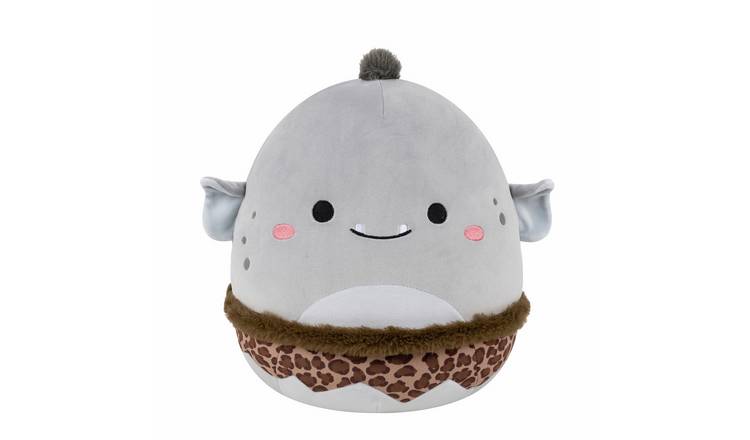 Squishmallows Booga 12 inch grey soft toy - British product