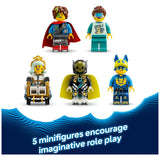 LEGO DREAMZzz Nightmare Shark Submarine building set 2-in-1, imported from the UK