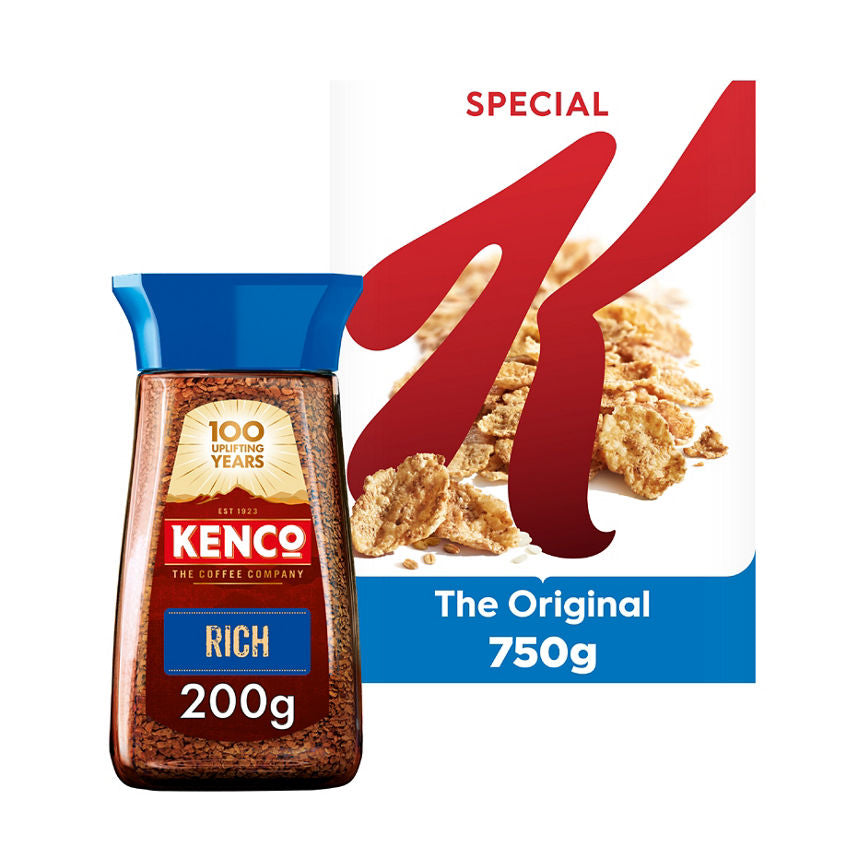 Kenco Rich Coffee & Special K Bundle GOODS ASDA   