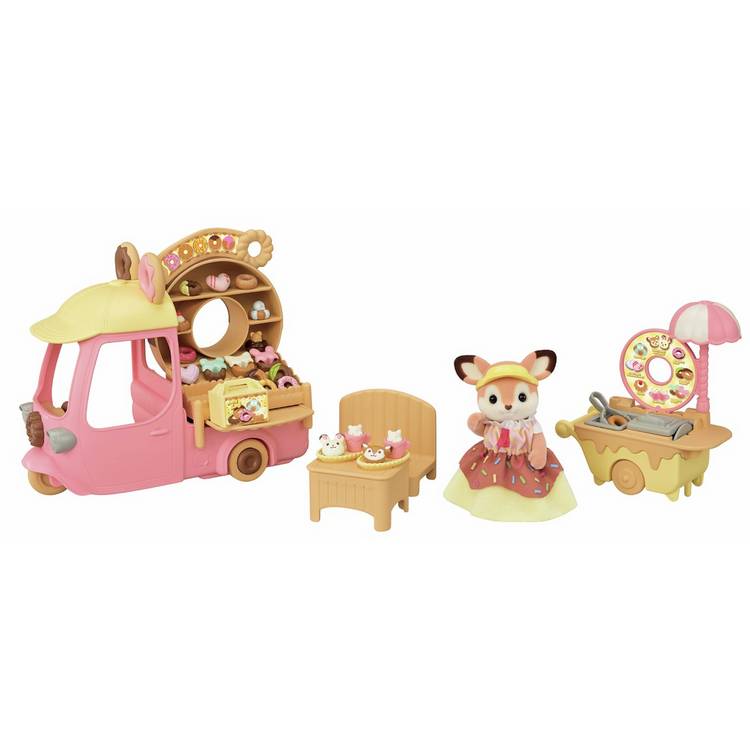 Sylvanian Families Dip Dip Donut Wagon Role Play Figure