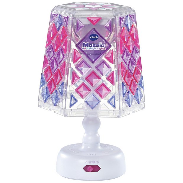 VTech Mosaic Magic Lights lamp with tiles and light effects (British brand)