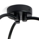 Argos Home flush ceiling light with opal glass globes, imported from the UK