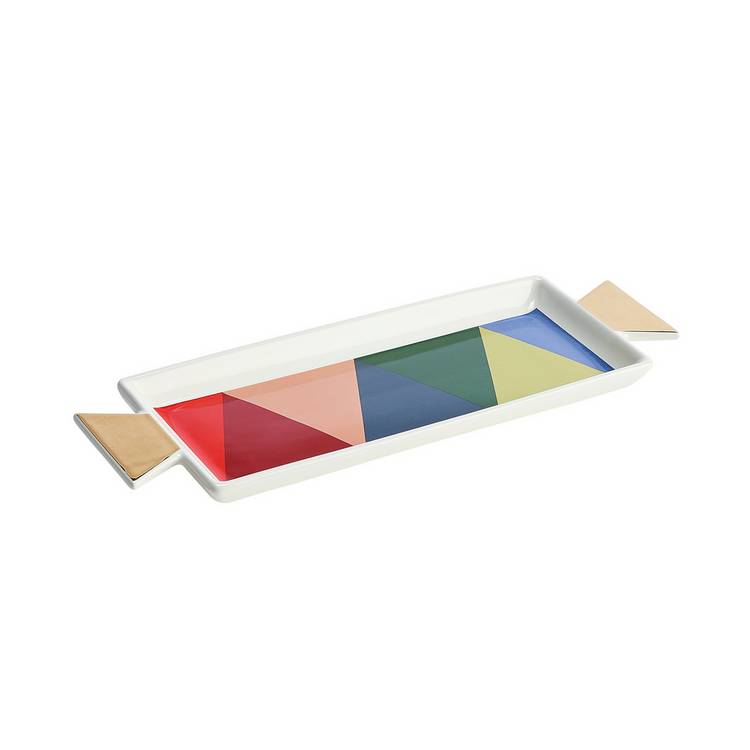 Habitat stoneware cracker platter white - British product