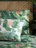 Furn Jade Green Amazonia Rainforest reversible duvet cover set - British product