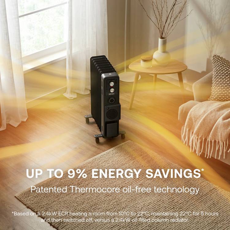 Dimplex oil-free turbo radiator 2.4kW - British product