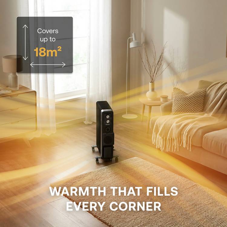 Dimplex oil-free turbo radiator 2.4kW - British product