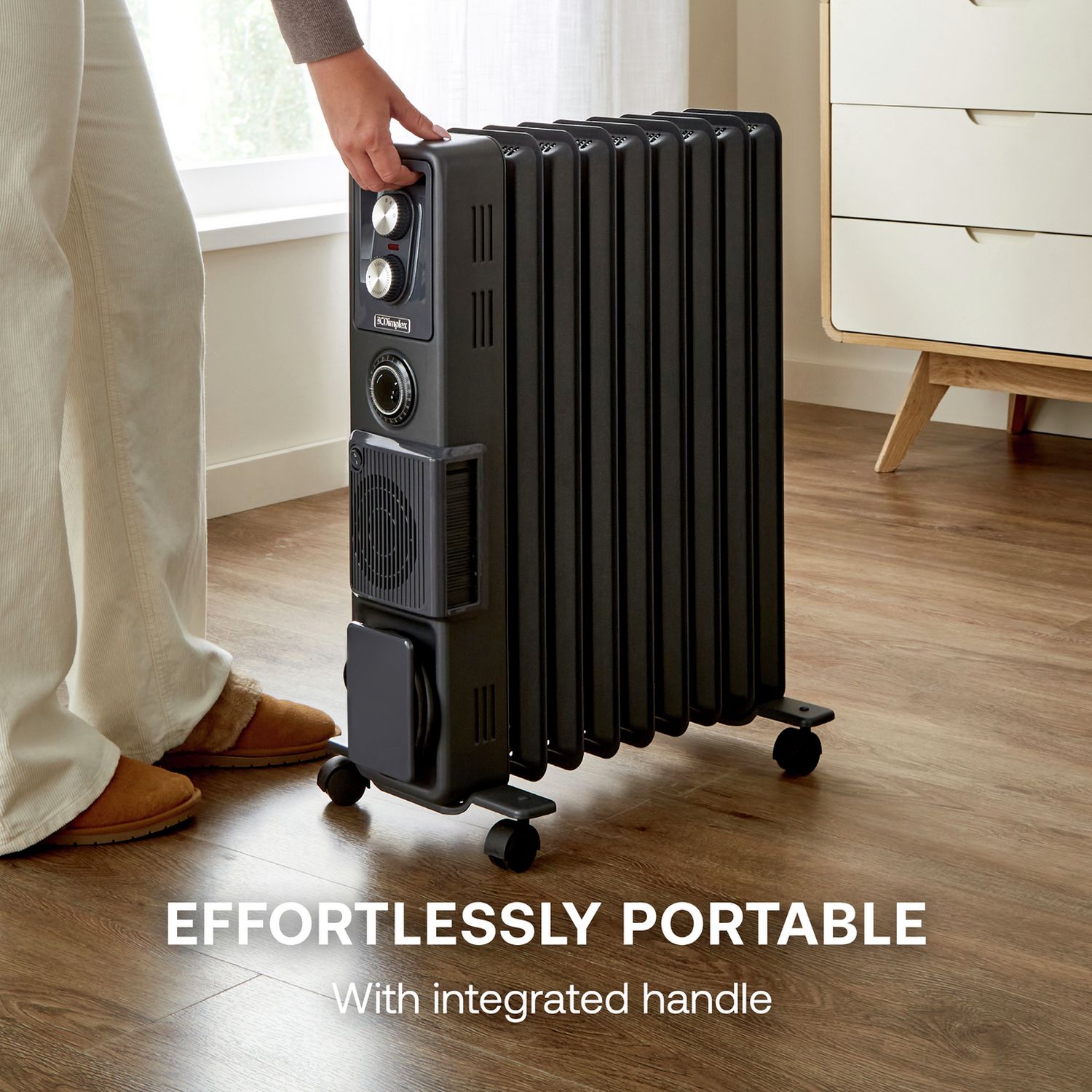 Dimplex oil-free turbo radiator 2.4kW - British product