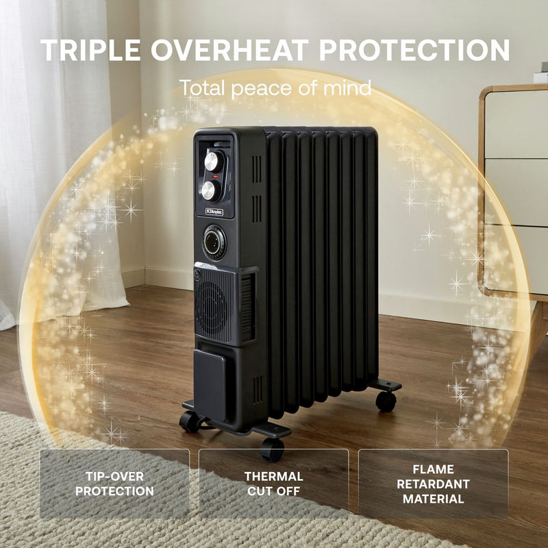 Dimplex oil-free turbo radiator 2.4kW - British product