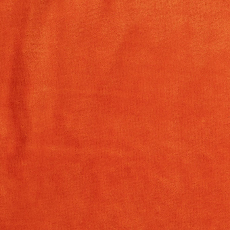 Argos Home Fleece Throw - Orange - 125x150cm