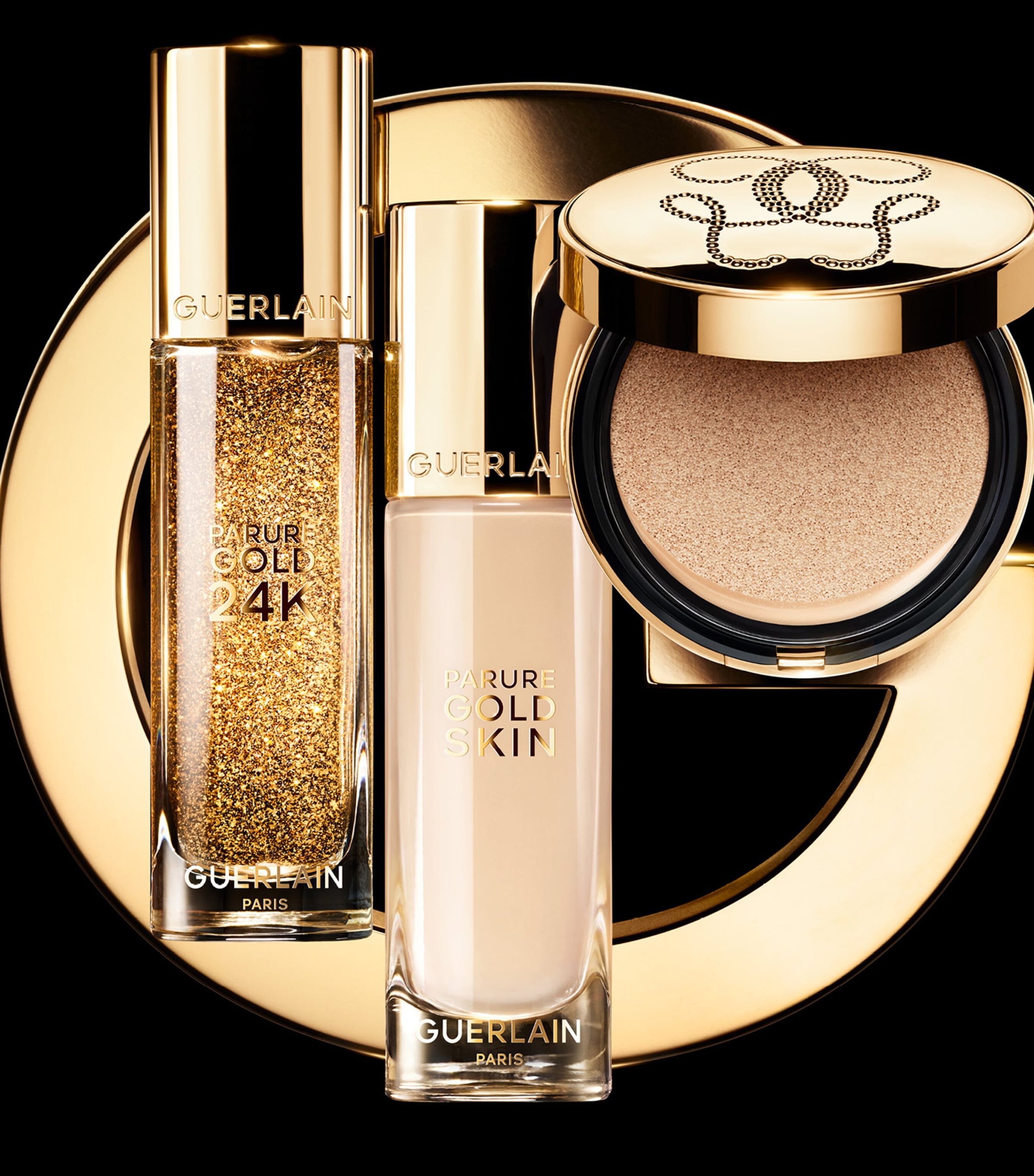 Guerlain Parure Gold Radiance Powdered Foundation Refill, UK version