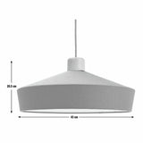 Habitat green fabric lampshade 43cm, imported from the UK