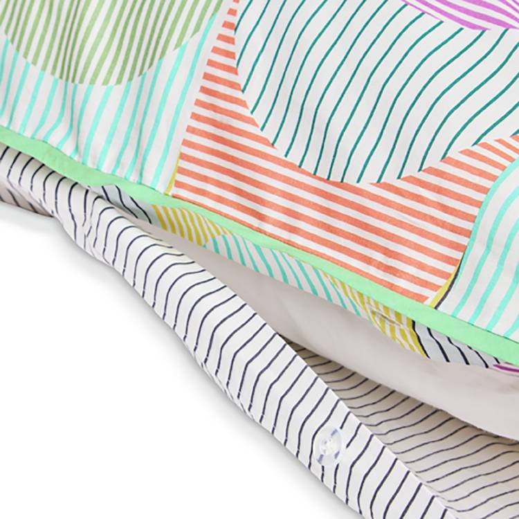 Margo Selby Ned bedding set single size linear geo pattern (British brand)