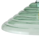 Habitat Ringo green glass lampshade 40cm - British product