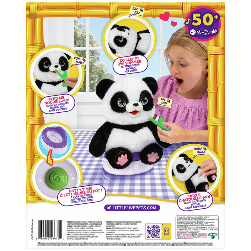Little Live Pets My Baby Panda ChuChu interactive toy, UK version