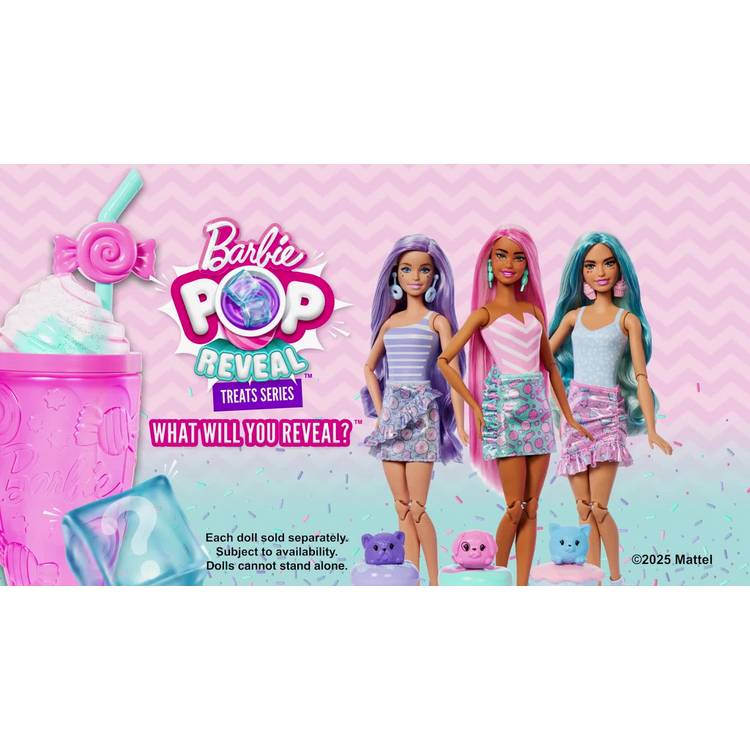 Barbie Pop Reveal Sweet Treat doll Cool Cupcake - British product