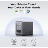 UGREEN NAS DXP2800 2-bay diskless network storage - British product