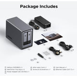UGREEN NAS DXP2800 2-bay diskless network storage - British product