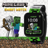 Minecraft kids smart watch green Creeper design (British brand)