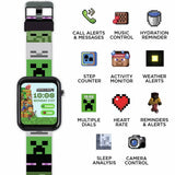 Minecraft kids smart watch green Creeper design (British brand)