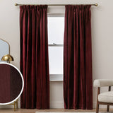 Argos Home blackout curtains berry 117x137cm, imported from the UK