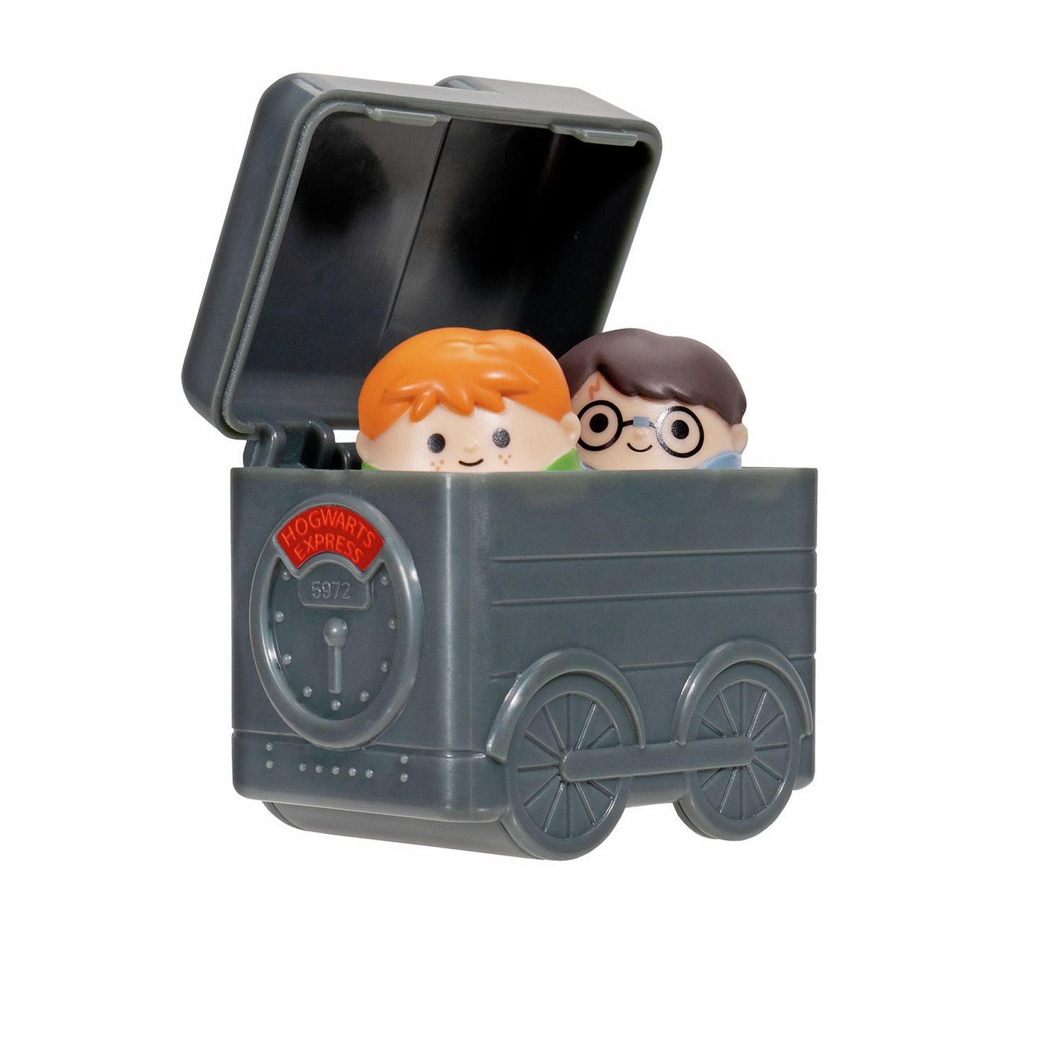 Squish-a-longs Hogwarts Express playset with Harry, Ron and Hedwig (British brand)