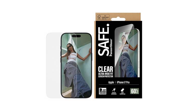 PanzerGlass screen protector for iPhone 17 Pro - British product