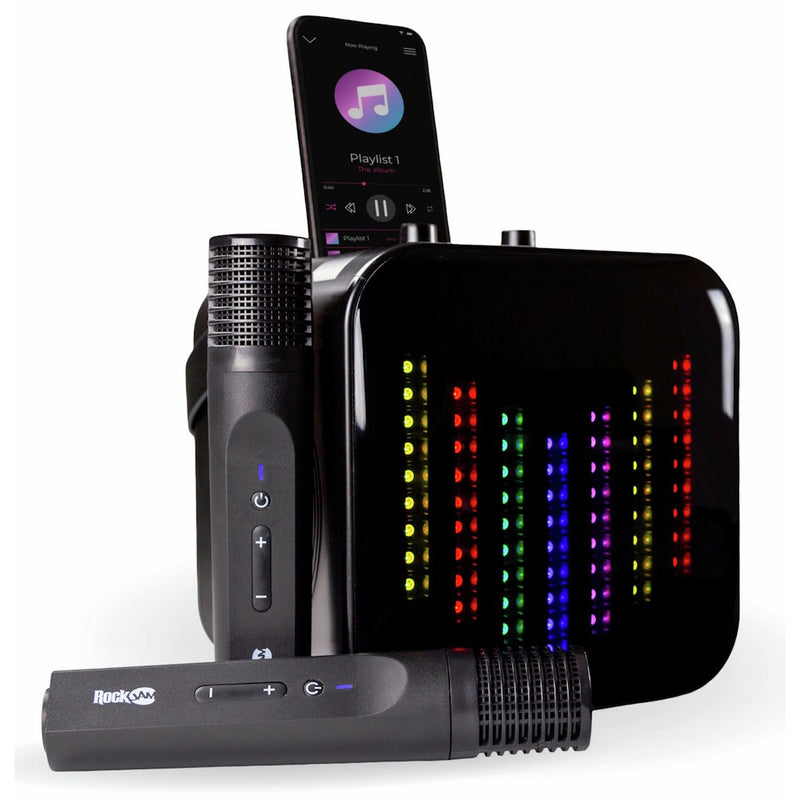 RockJam karaoke speaker with pixel display, imported from the UK