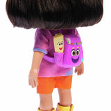 Dora 12-inch Sing & Explore doll with backpack (British brand)
