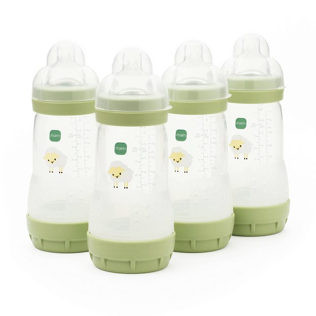 Mam anti-colic bottles 260ml 4 pack - British product