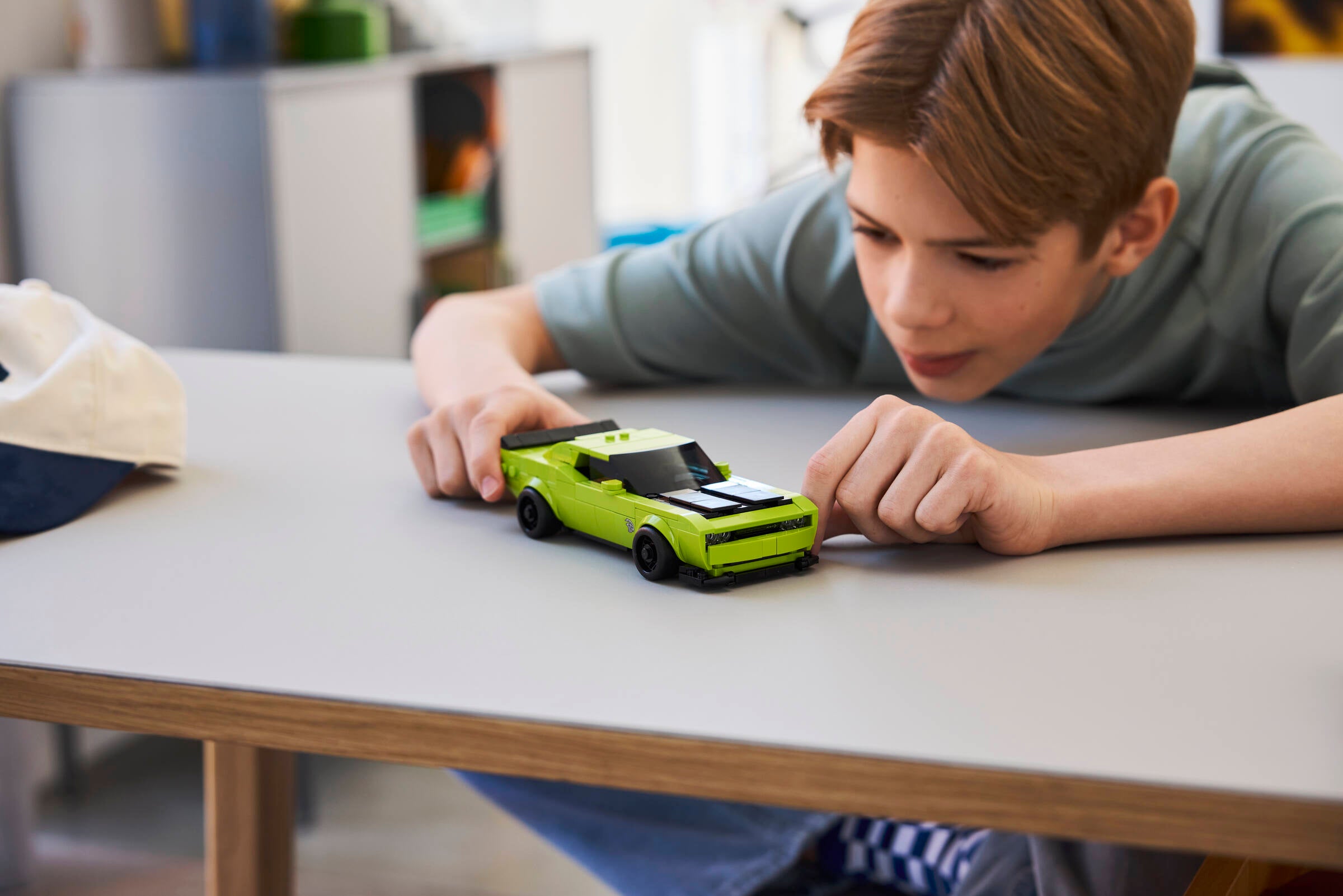 LEGO Dodge Challenger SRT Sports Car 390 Pieces - British product