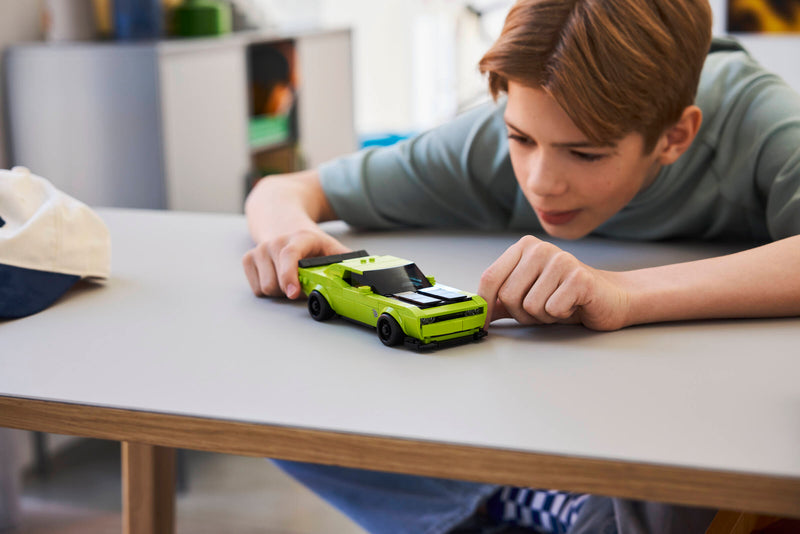 LEGO Dodge Challenger SRT Sports Car 390 Pieces - British product