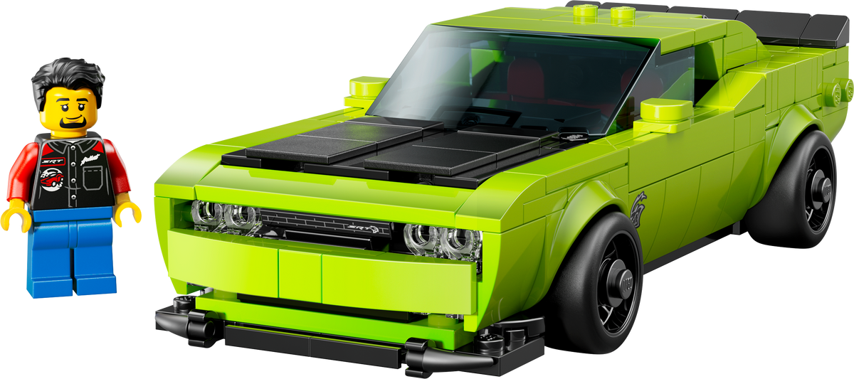 LEGO Dodge Challenger SRT Sports Car 390 Pieces - British product