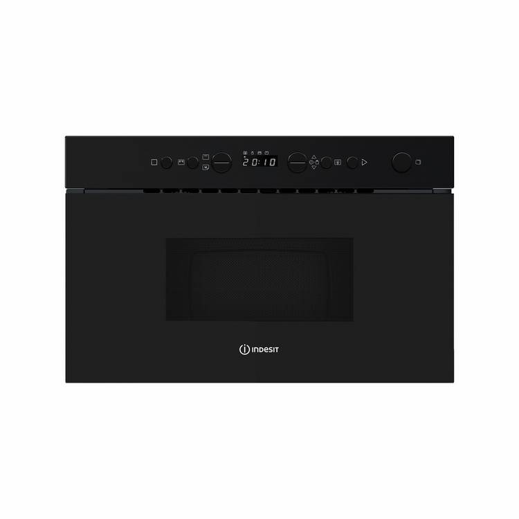 Indesit built-in microwave black 22L (British brand)