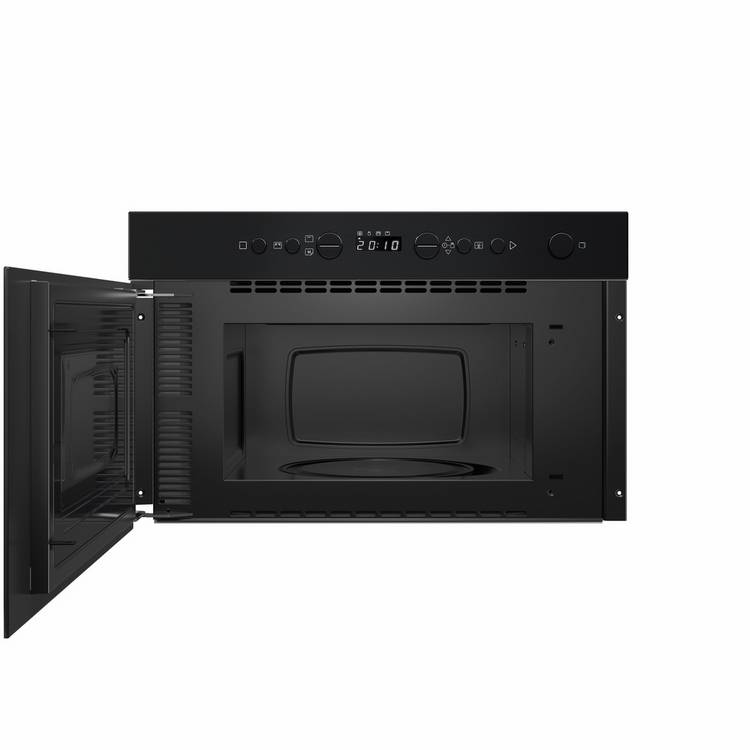 Indesit built-in microwave black 22L (British brand)