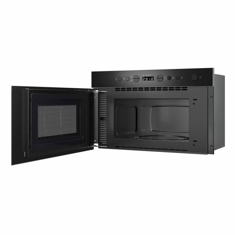 Indesit built-in microwave black 22L (British brand)