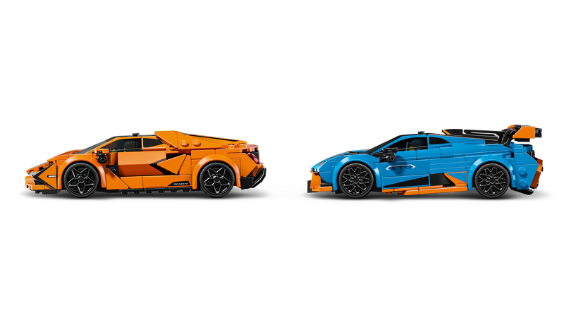 LEGO Speed Champions Lamborghini Revuelto & Huracán STO building set, UK version