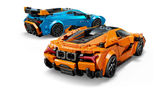 LEGO Speed Champions Lamborghini Revuelto & Huracán STO building set, UK version