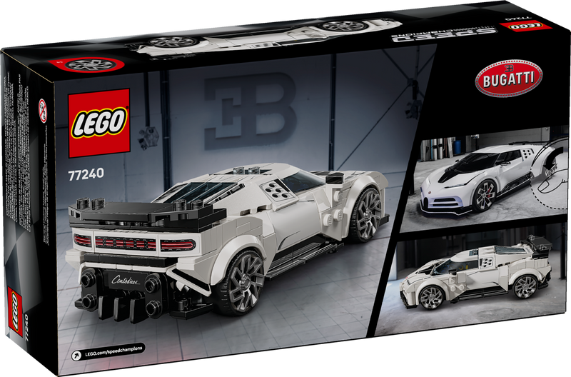 Lego Bugatti Centodieci Hyper Sports Car 291 Pieces - British product