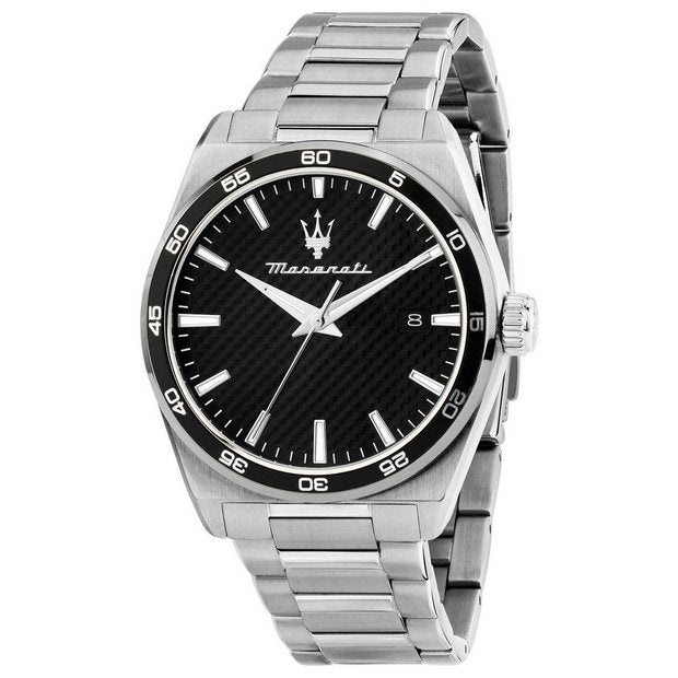 Maserati Index chronograph watch stainless steel 41mm - British product